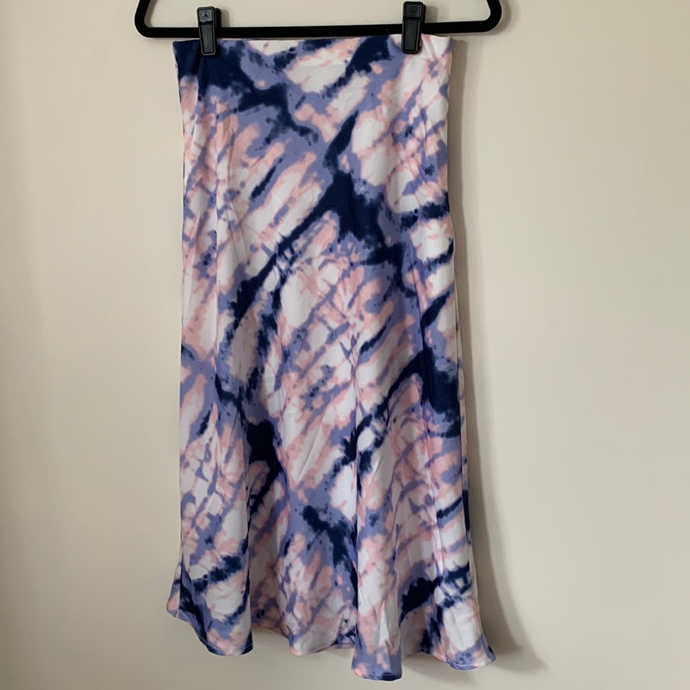 Midi Tye-Dye Style Skirt